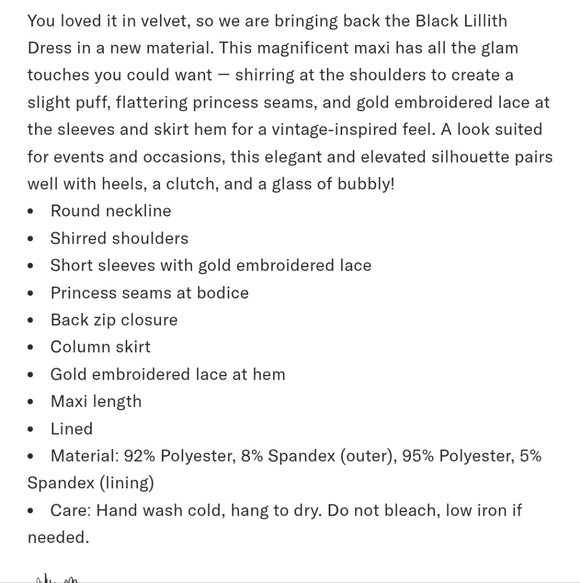 Pomander Place Black Velvet Lillith Midi Dress Numerous Sizes - Picture 8 of 8